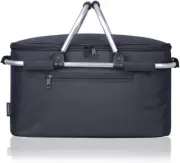 Alfresco Picnic Basket Set Person Picnic Bag Cooler Wheels Insulated Handle Bag