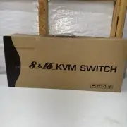 JideTech 8 Port USB/HDMI KVM Switch JD-9138H Brand New