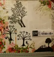 SILHOUETTES DieCuts TREES, TREE with SWINGS, LANDSCAPE x 3Style Choice ScrapFX G