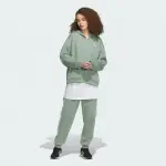 【ADIDAS 愛迪達】外套 女款 運動連帽外套 亞規 WORD FZ HOODIE 綠 IK9894