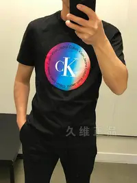 在飛比找Yahoo!奇摩拍賣優惠-CK Calvin Klein男士新款夏季潮流百搭休閒舒適純