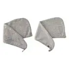 Hair Towel Wrap Quick Absorbent Turban for Head Wrap for Women with Bu