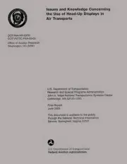 Issues and Knowledge Concerning the Use of Head-Up Displays in Air Transports by