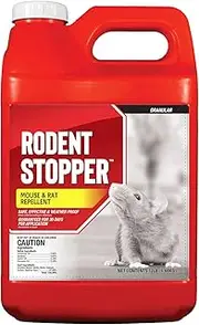 Messinas RS-G-010 Rodent Stopper 12 lb Ready to Use Bulk Granular Repellent, Brown