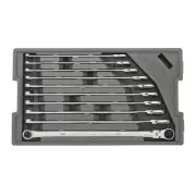 KD TOOLS 86126 Univ Spline GearBox Wrenches,10 pcs.