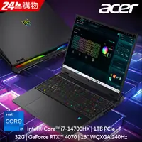 在飛比找PChome24h購物優惠-【LED燈帶組】ACER Predator PH16-72-