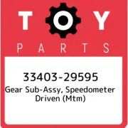 33403-29595 Toyota Gear sub-assy, speedometer driven (mtm) 3340329595, New Genui