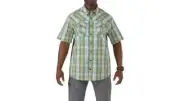 5.11 Tactical Double Flex Covert CCW Shirt, Style 71348, Agave Plaid