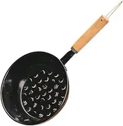 CAXUSD Portable Barbecue Charcoal Stove Small Chimney Starter Charcoal Grill Pot Hot Stove Camping Outdoor Burner Pots Mini Natural Camping Gear Small Iron