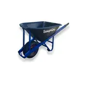 EASYMIX Extra Heavy Duty Poly Tray Wheelbarrow W900P-HSBWGP