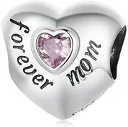 [DOYIS] 925 Sterling Silver Mom Charms fit for Pandora Bracelet