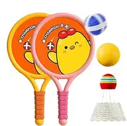 Outdoor Kids Badminton Racket | 1 Pair Outdoor Kids Badminton Racket Ball Sport,Children Aged 3 Years Sport Game Parent-Child Interaction for Playground, Park