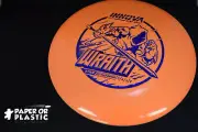 Innova Star WRAITH Disc Golf 171 G Distance Driver Orange NEW Shattered Blue