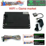 3D Pandora wifi Saga EX Box 8000 in 1 DIY Kit for Arcade Retro Video games HDMI