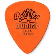 Dunlop 418R.60 Tortex Standard Guitar Picks, .60mm, 72-Pack