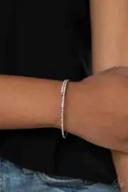 Paparazzi SLEEK SPARKLE multi IRIDESCENT bracelet
