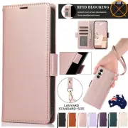 For Samsung Galaxy A56 A16 A34 A35 A54 A55 A73 Case Wallet RFID Blocking Cover