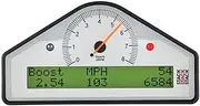 STACK ST8130-038 Black 0-3-8k RPM Street Dash Display System