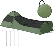 Foldable Pop-Up Single Bed - Compact Folding Bed, Easy-to-Set-Up Pop-Up Bed | Portable Single Bed for Travel, Guest Rooms, Dorms, and Small Spaces, Comfortable and Durable Folding Bed for Adults and K