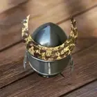 18 GA Medieval Knight Larp Battle Ready Replica Helmet With Liner /Cosplay Gift