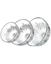 Godinger Dublin 3pc Bowl Set