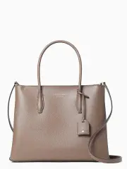 eva medium top zip satchel