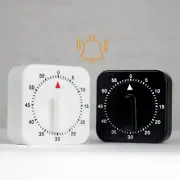 Agiogio 2-Pack Square 60 Minute Mechanical Kitchen Timer,Chef Cooking Timer C...