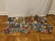 VINTAGE BK/McDonald's Happy Meal Toys And Cereal Promotions Lot NEW SEALED