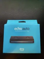 Amazon Echo Auto Alexa Voice Remote Hands-Free Car Streaming iPhone/Android