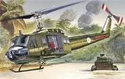 Italeri 1247 1:72 UH-1D Slick Faithful Replica Model Building Plastic Kit, Crafts, Hobbies, Gluing, Model Kit, Assembly, Unpainted, Multicoloured