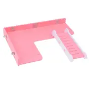 Ladder Platform Toys Hamster Climbing Frames Wooden Pet Toddler Travel