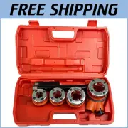 Durable Ratcheting Pipe Threader with Ergonomic Handle - Ideal for Professionals