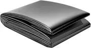 HDPE Pond Liner Black Heavy Duty Underlay Sealing Film Pond Membrane Swimming Pond Mat 5x8m/6x9m/ 7x10m Garden Pond Tarpaulin for Fish Ponds, Small Ponds, Fountains, Waterfall(5x6m(16.4x19.7ft))
