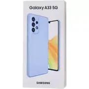 BNIB Samsung Galaxy A33 (5G) Blue 128GB ROM + 6GB RAM Dual-SIM Unlocked OEM