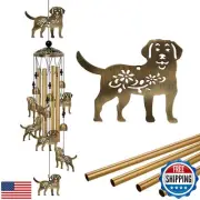 Outdoor Dog Wind Chimes Decor, Portable Wind Chime, Mobile Wind Catcher, Memo