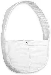 LeoLeoyy Dog Sling Carrier Hands unfettered Large Pocket Adjust Strap Anti-Falling Design Breathable Mesh for Carry Small Dogs and Cats, Travel Safety Harness
