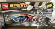 LEGO 75881 SPEED CHAMPIONS 2016 FORD GT & 1966 FORD GT40 Factory Sealed