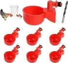 6 Pack Chicken Waterer Cups, Automatic Chicken Water Kit for Poultry, Chicken...