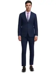 [Oxford] New Hopkins Wool Suit Jacket in Navy