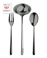 Mepra 3pc Serving Set with $37 Credit