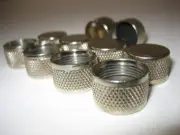 *NEW LOT OF 10* Screw-on Protective Dust Cover Caps for N-Female UHF SO239 UG363