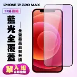 IPHONE 12 PRO MAX 保護貼 買一送一 滿版黑框藍光手機保護貼(買一送一 IPHONE 12 PRO MAX 保護貼)