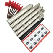 6pc BAP300R 10 12 14 16 17 20 mm CNC milling tool shank + 10pc APMT1135 insert