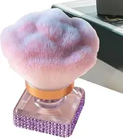 Setting Powder Brush - Professional Makeup Tools, Nail Dust Brush | Soft Bristles Make Up Tool, Loose Powder Brush, Rose Shape Makeup Brush for Contouring Highlighting Nail Cleaning Manicure Pedciur