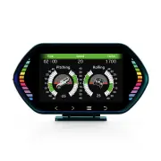 F12 OBD2 HUD Display Gauge On-Board Computer Multi-function Digital Speedometer Tachometer Water/ Temperature Meter Incl