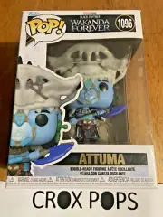 ATTUMA Black Panther 1096 Funko Pop Vinyl New in Box + Protector