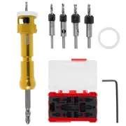 Woodworking Counterbore Drill Step Drill Wood Self-Tapping Screw Punch5948