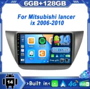 DAB+ Car Play Android 14 Car Stereo Head Unit For Mitsubishi lancer ix 2006-2010