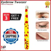 Professional Stainless Steel Precision Tweezers Set For Eyebrows Trimmers
