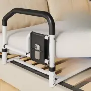 Seniors Bed Assist Rail Wide Base PU Sponge Handle Convenient Assemble